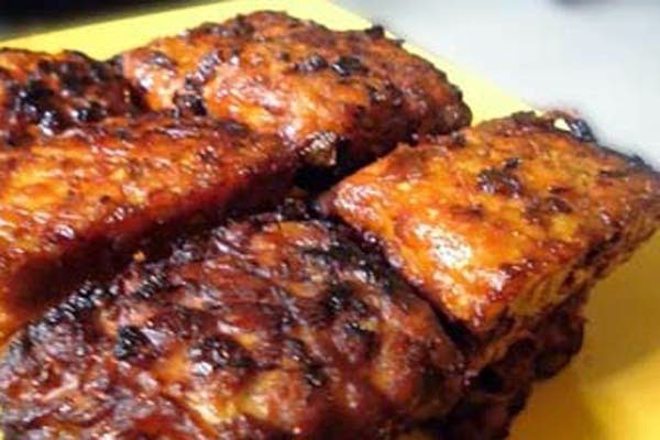 Bumbu tempe bacem dan tempe bacem goreng enak Bumbu tempe bacem dan tempe bacem goreng enak