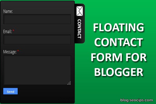 Floating Contact Form Widget For Blogger Floating Contact Form Widget For Blogger