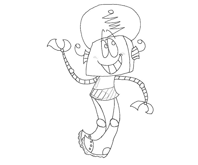Printable Robot Jones Dance Coloring Pages printable-robot-jones-dance-coloring-pages