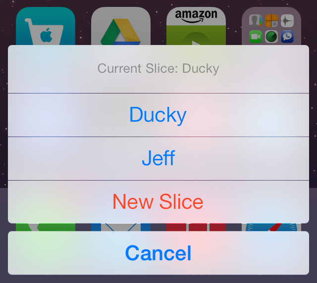 Slices: Switch Between Snapchat, Instagram Profiles & A Lot More