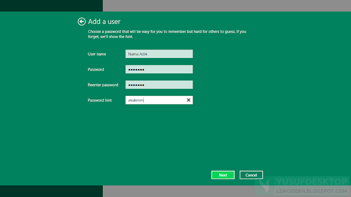 Membatasi Hak Akses User pada WIndows Membatasi Hak Akses User pada WIndows