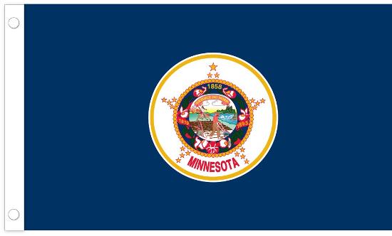 the 1983 minnesota state flag