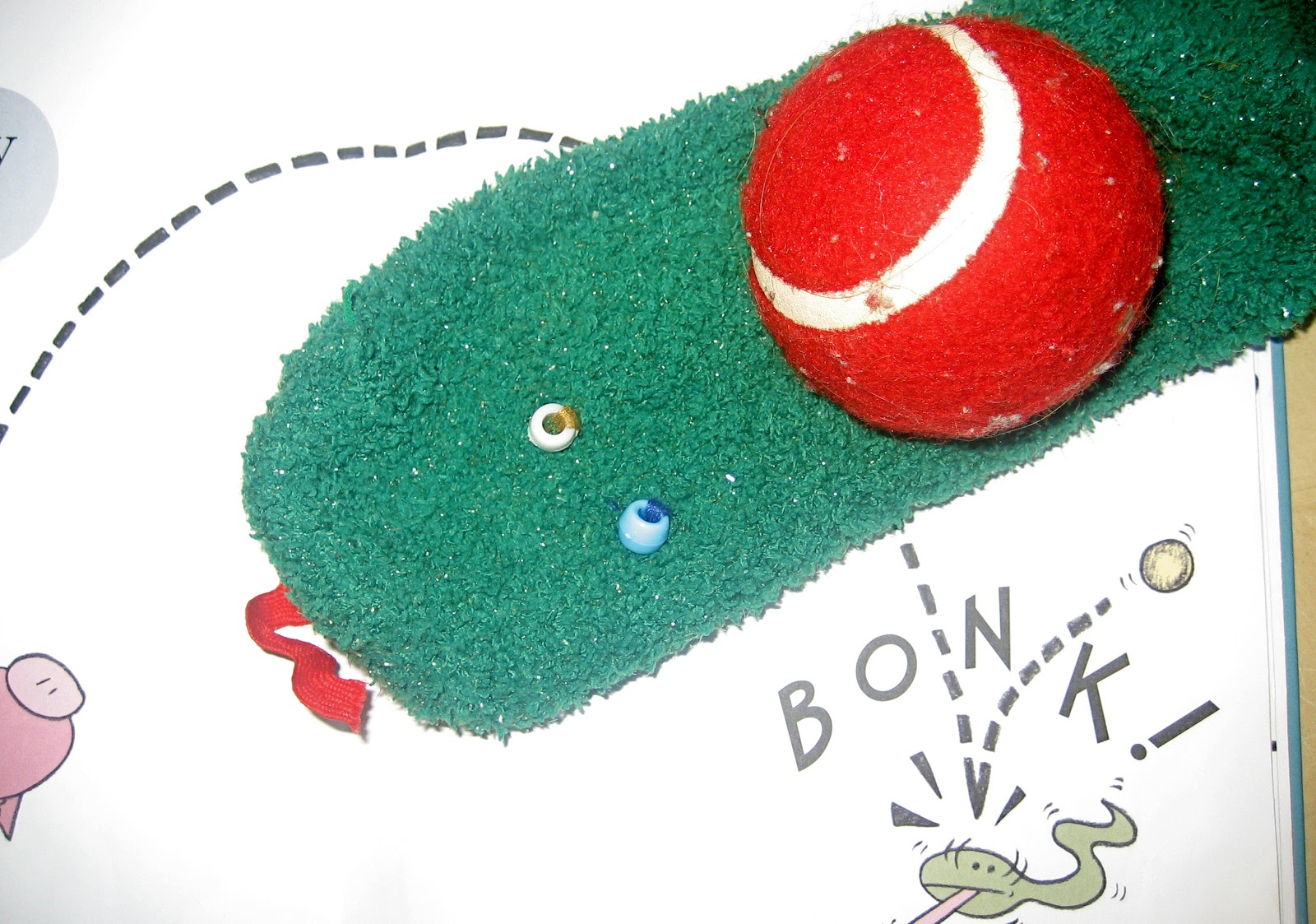 The Good Long Road Wordless Wednesday Snake Sock Puppet