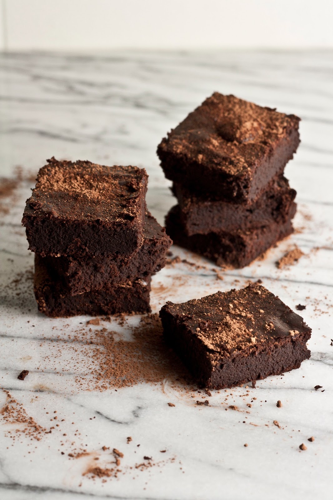 Flourless Mocha Brownies hummingbird high a desserts and baking blog