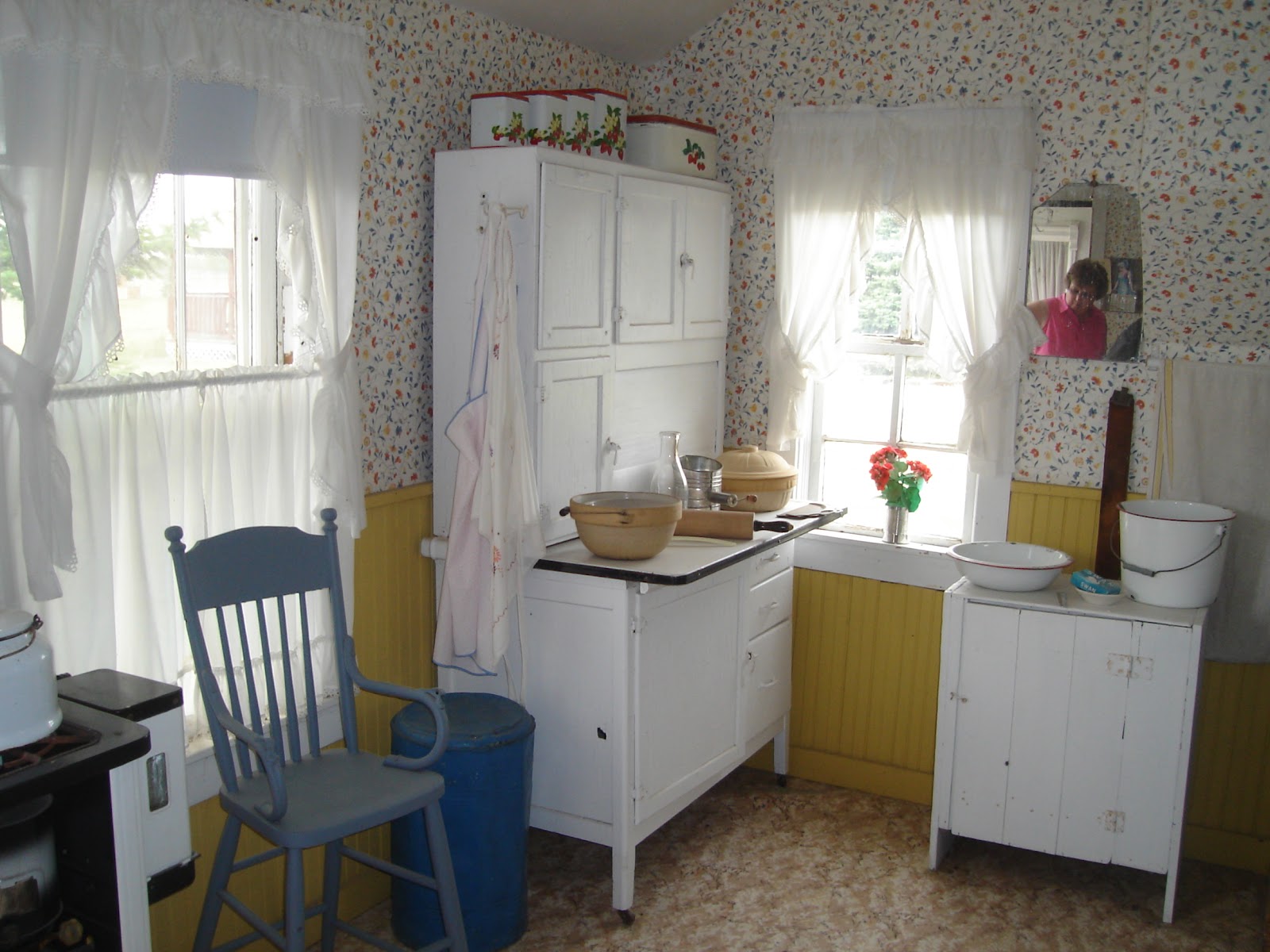 Kitchen cabinet curtains Corner Kitchen Window Curtains