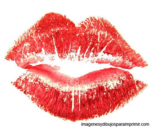 Dibujos de labios para imprimir - Imagenes y dibujos para imprimir