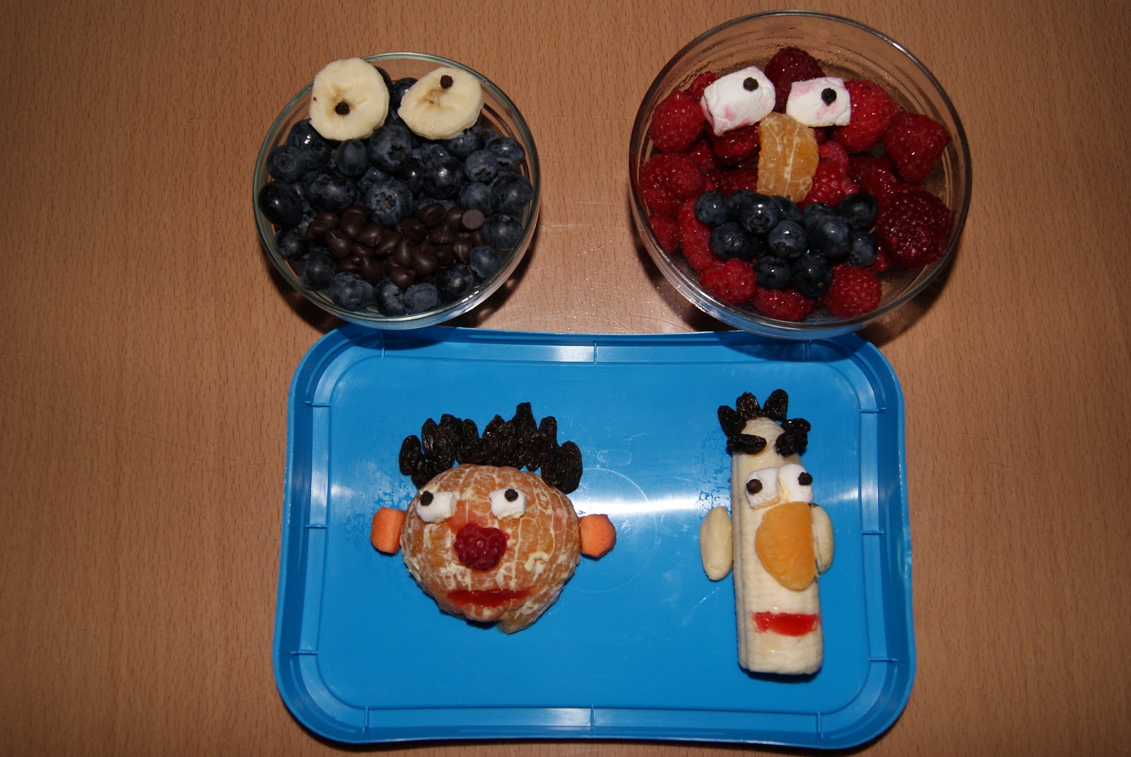 Being Inspired: Day 22 - Sesame Street Snacks
