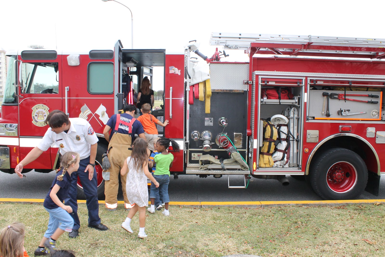 Fire Truck Visit