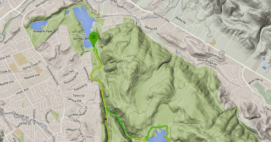 Annadel State Park Map Mamma Quail Hiking California : A Hard Start To Our Vacation: Up And Around Annadel  State Park