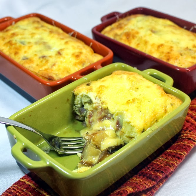 52 Ways to Cook Sage Strata Savory Layered Bread Pudding Breakfast