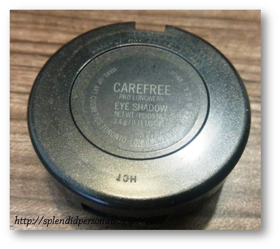 Splendid Persona MacPro Long Wear Carefree Eye Shadow