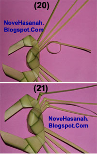 Cara Membuat Kepiting dari Daun Kelapa (Janur) 20 Cara Membuat Kepiting dari Daun Kelapa (Janur) 20