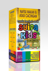 madu anak syifakids herbal untuk mengurangi dan meningkatkan nafsu makan,