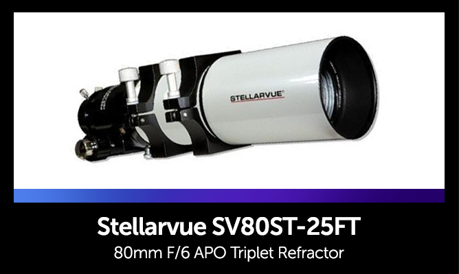 Astrophotography Refractors - Stellarvue 80mm