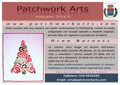 Invito Patchwork Arts 2013