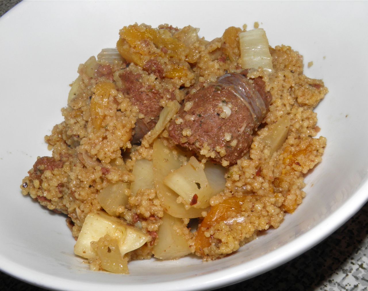 Docaitta Lifestyle Merguez Sausage with Fennel & Couscous