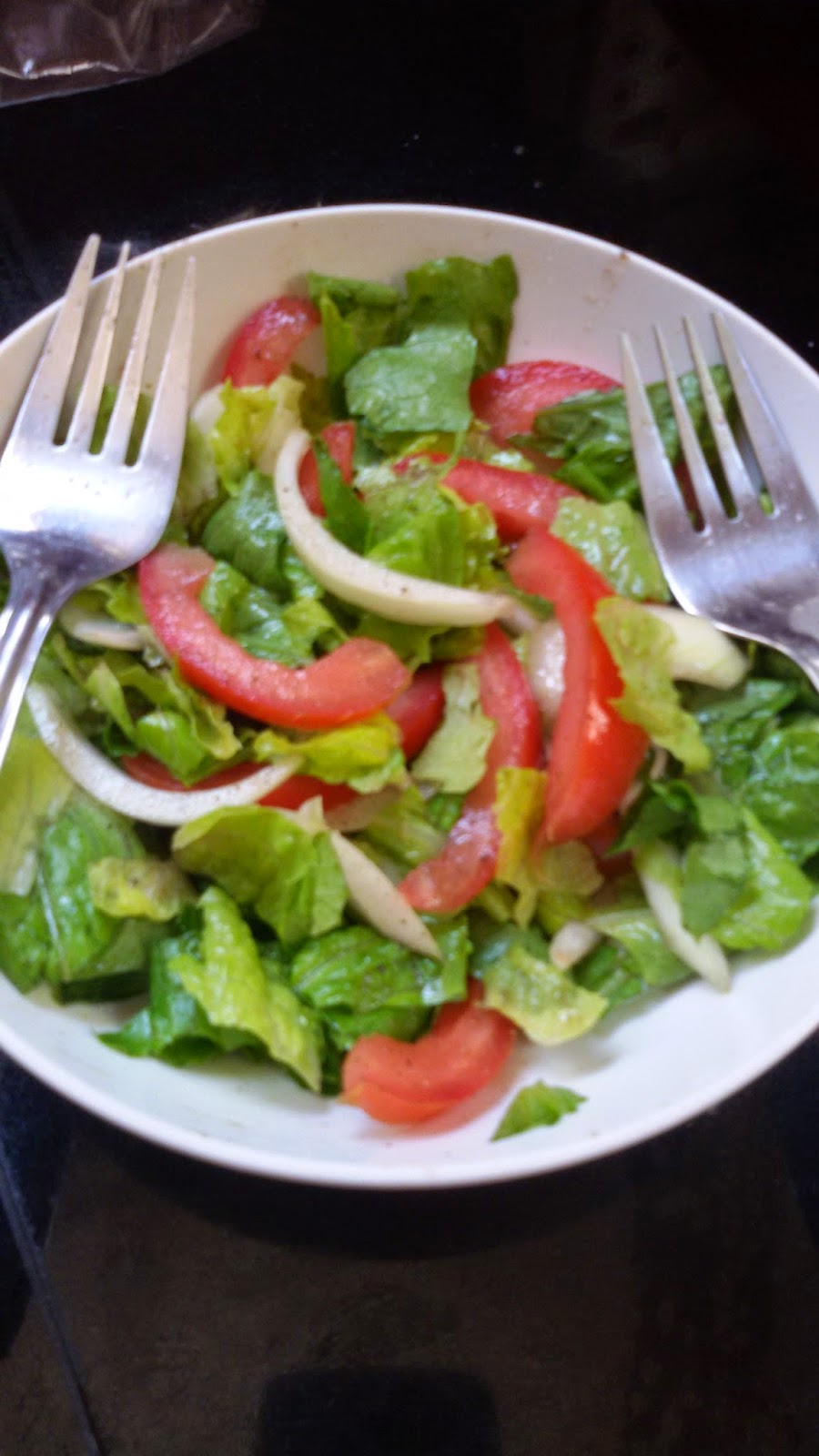 House Mom At Work Easy Lettuce Salad Recipe