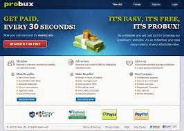 Apa Itu PTC Probux ?? : Review Probux : bisnis online gratis