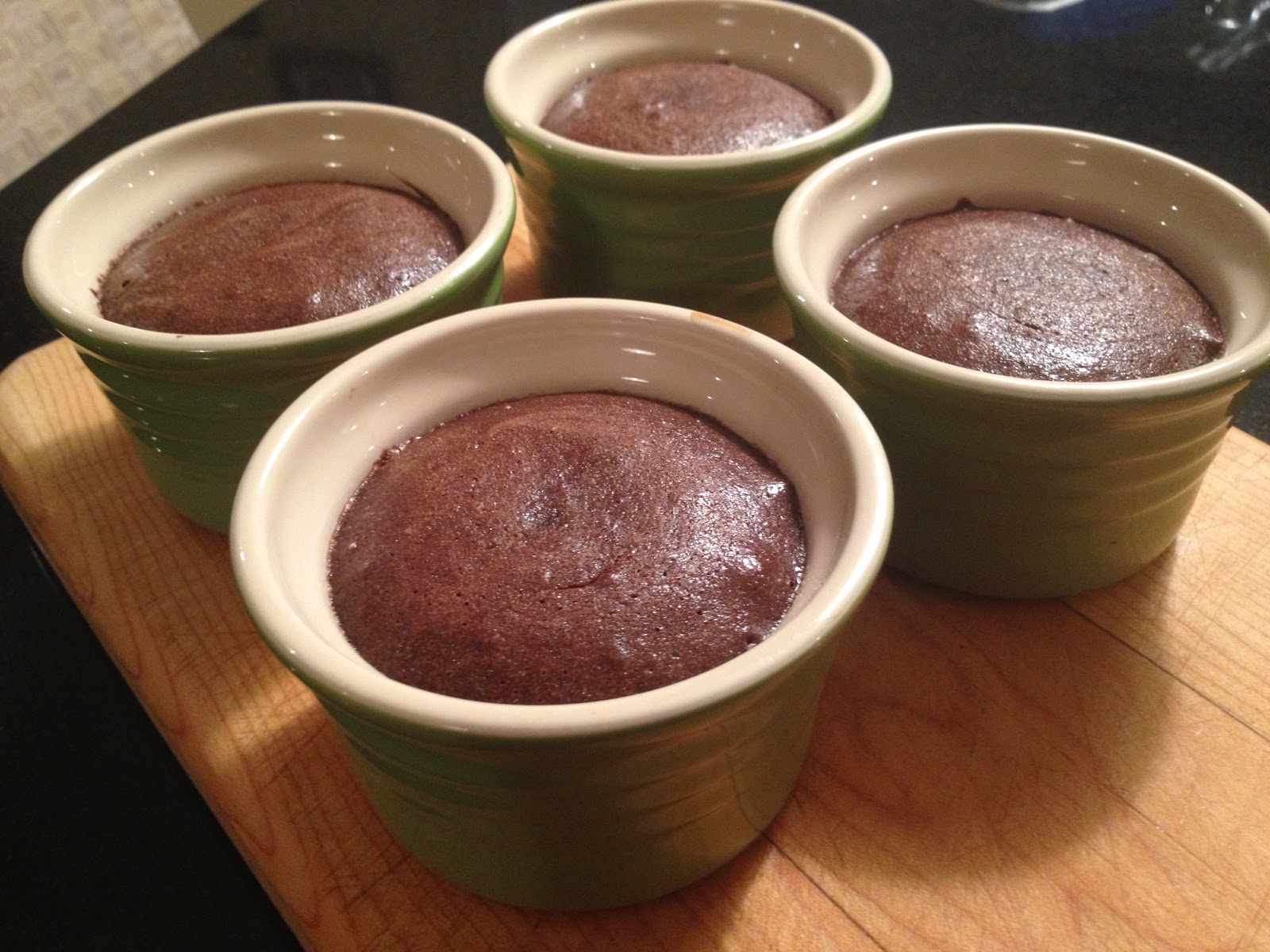 Emma Courtney Chocolate Lava Cakes