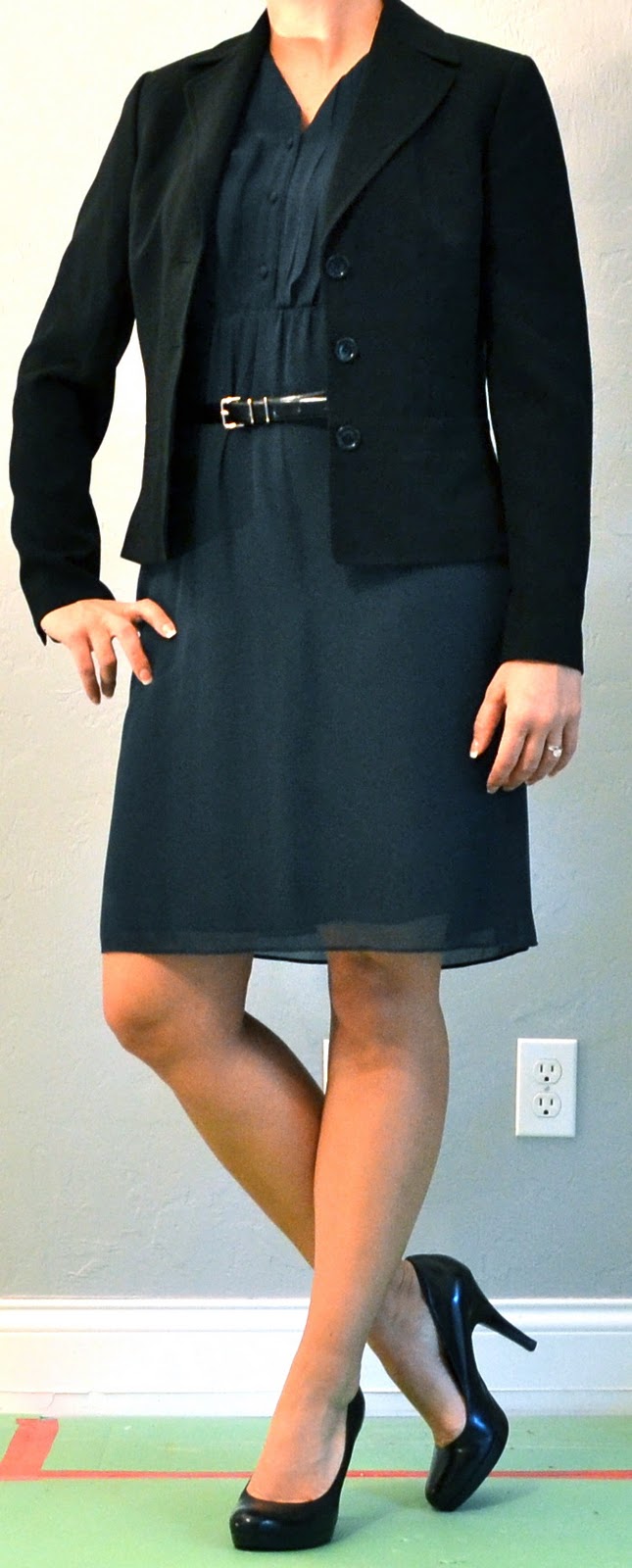 black suit jacket outfits