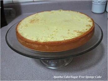 Ajantha Cakes/Sugar Free Sponge Cake