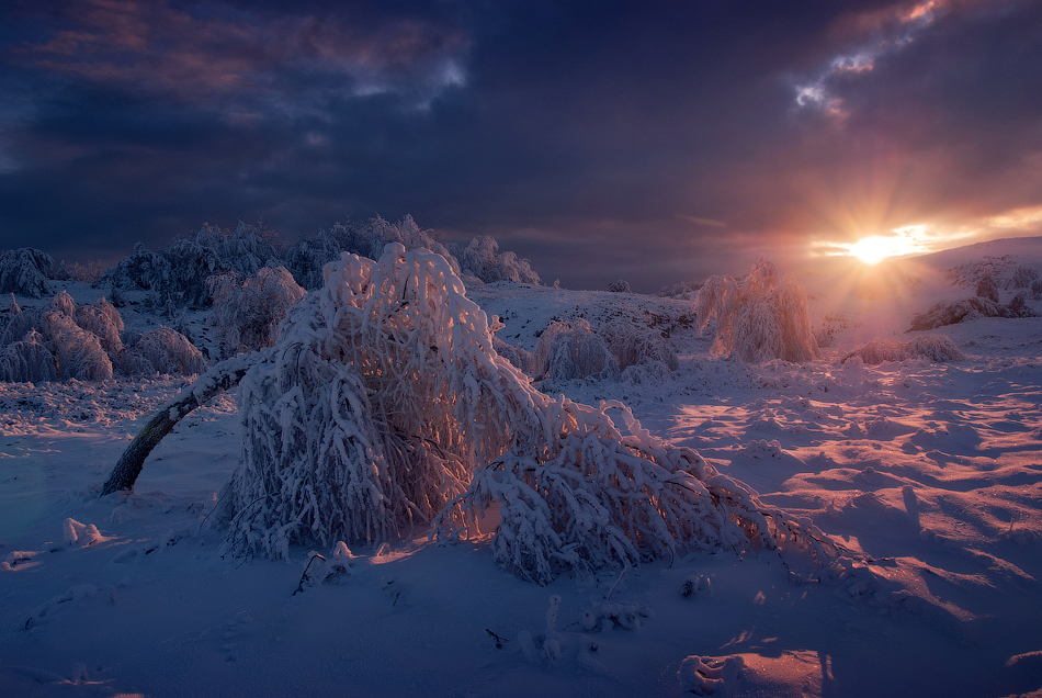 Красивые фотографии зимнего Крыма (29 фото)