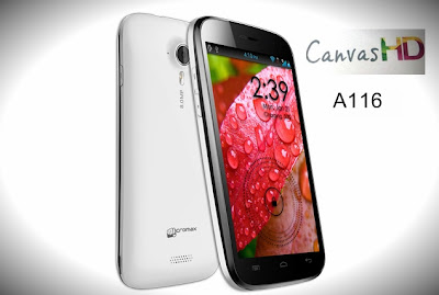 Micromax A116 Canvas HD Harga Spesifikasi, Android 5 Inci Quad Core 2.7 Juta