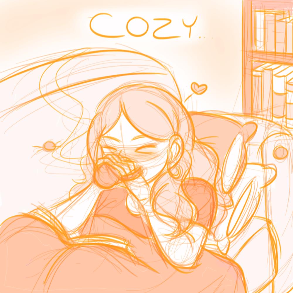 Daily Sketch: Cozy