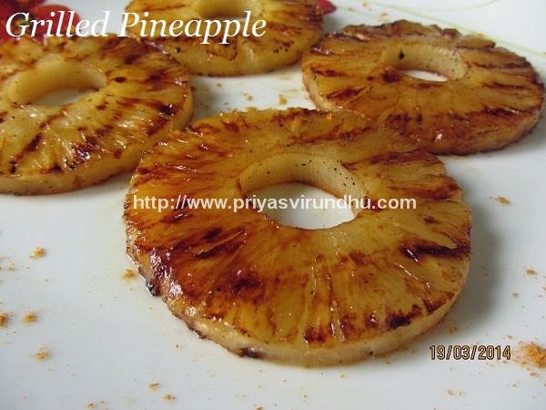 grilled pineapple – how to grill pineapple