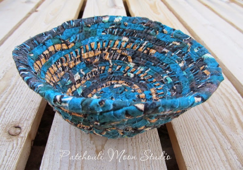 Patchouli Moon Studio Lots of Coiled Fabric Bowls