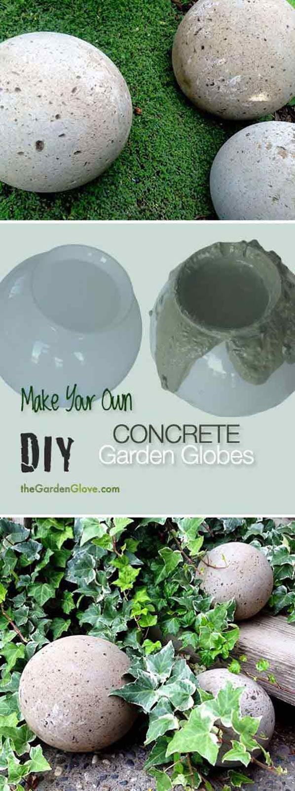 Do it yourself ideas and projects: 28 Cutest Outdoor Concrete Projects