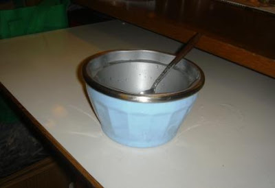 Half Pint mixing bowl is serving bowl