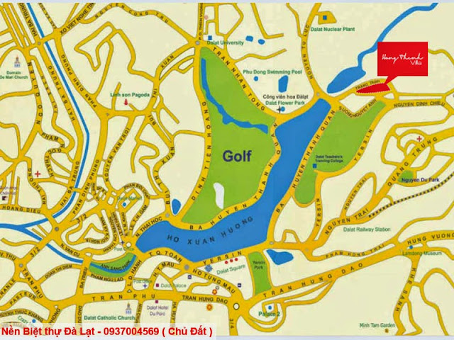 Chính chủ Bán 6 nền Biệt Thự Đà Lạt - cách Hồ Xuân Hương 300m - giá từ 1,4 tỷ