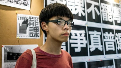 Joshua Wong Joshua Wong aktivis hongkong