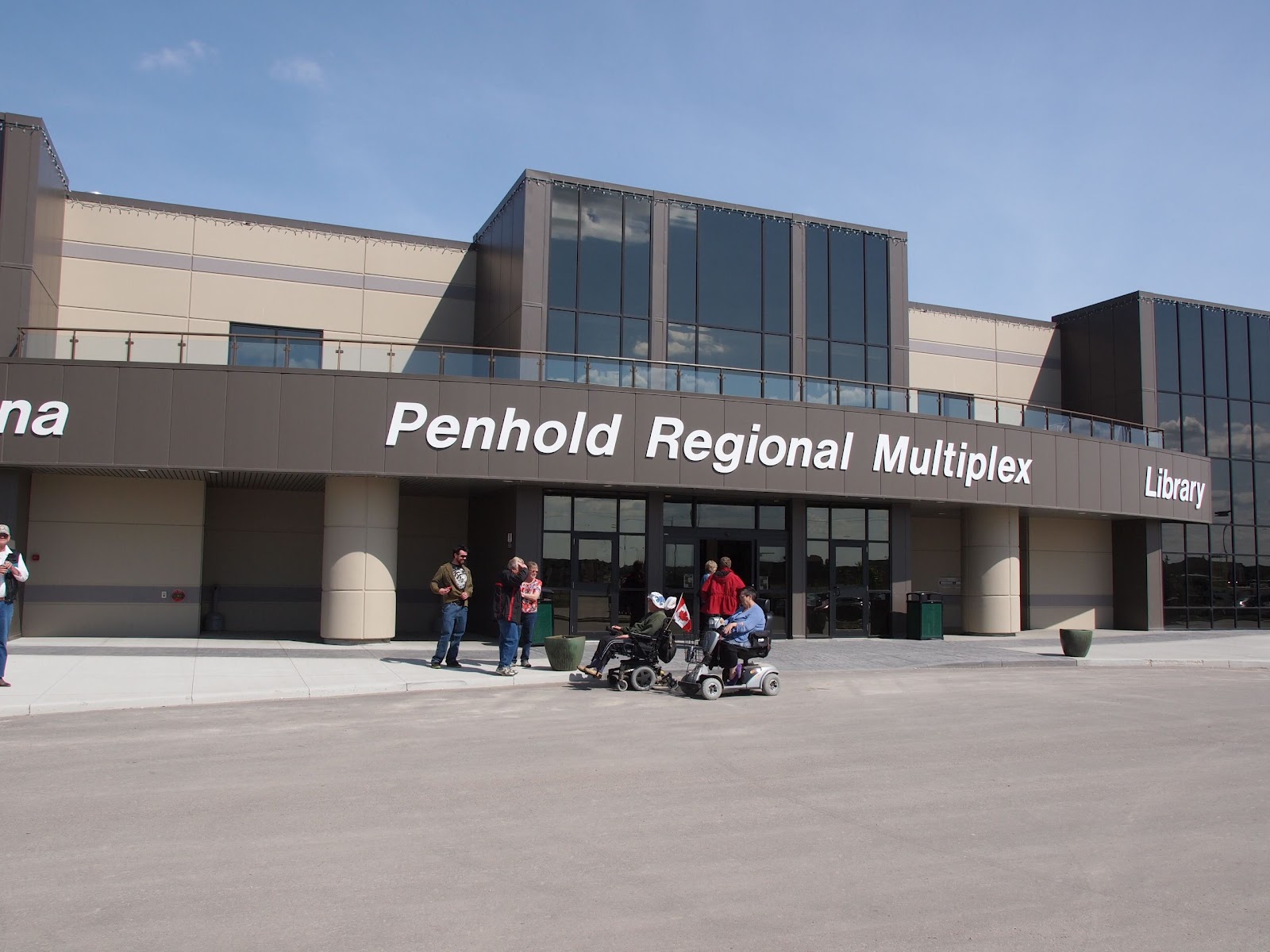 Alberta West Photos Modern multiplex in Penhold, Alberta