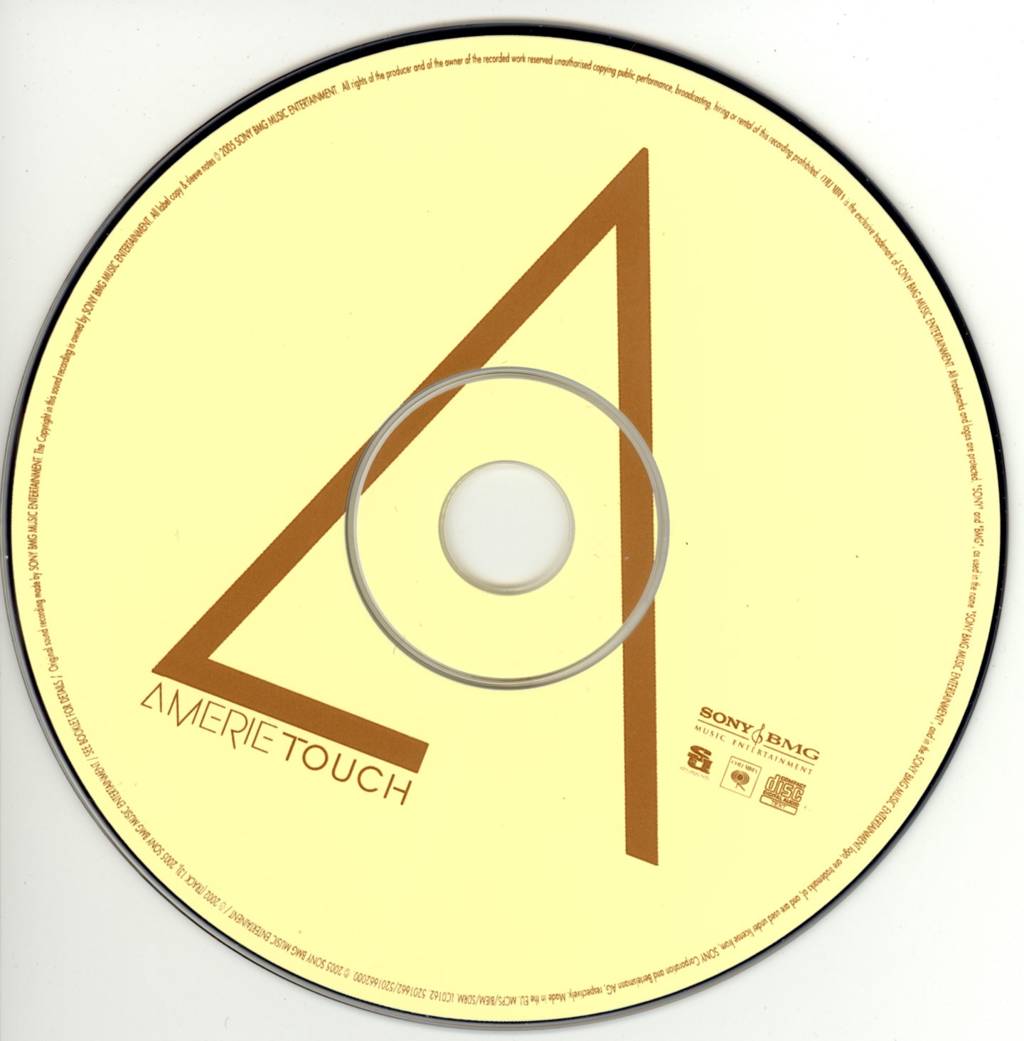 Andrew's Album Art Amerie Touch (2005)