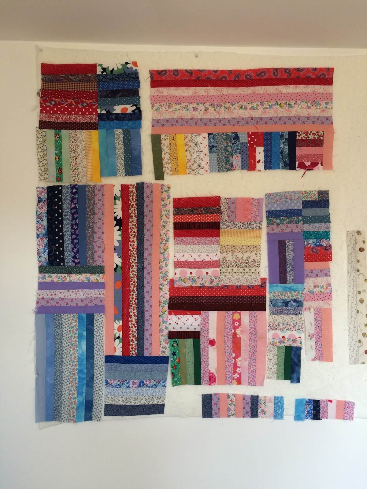 driftwood scrap quilting part 3