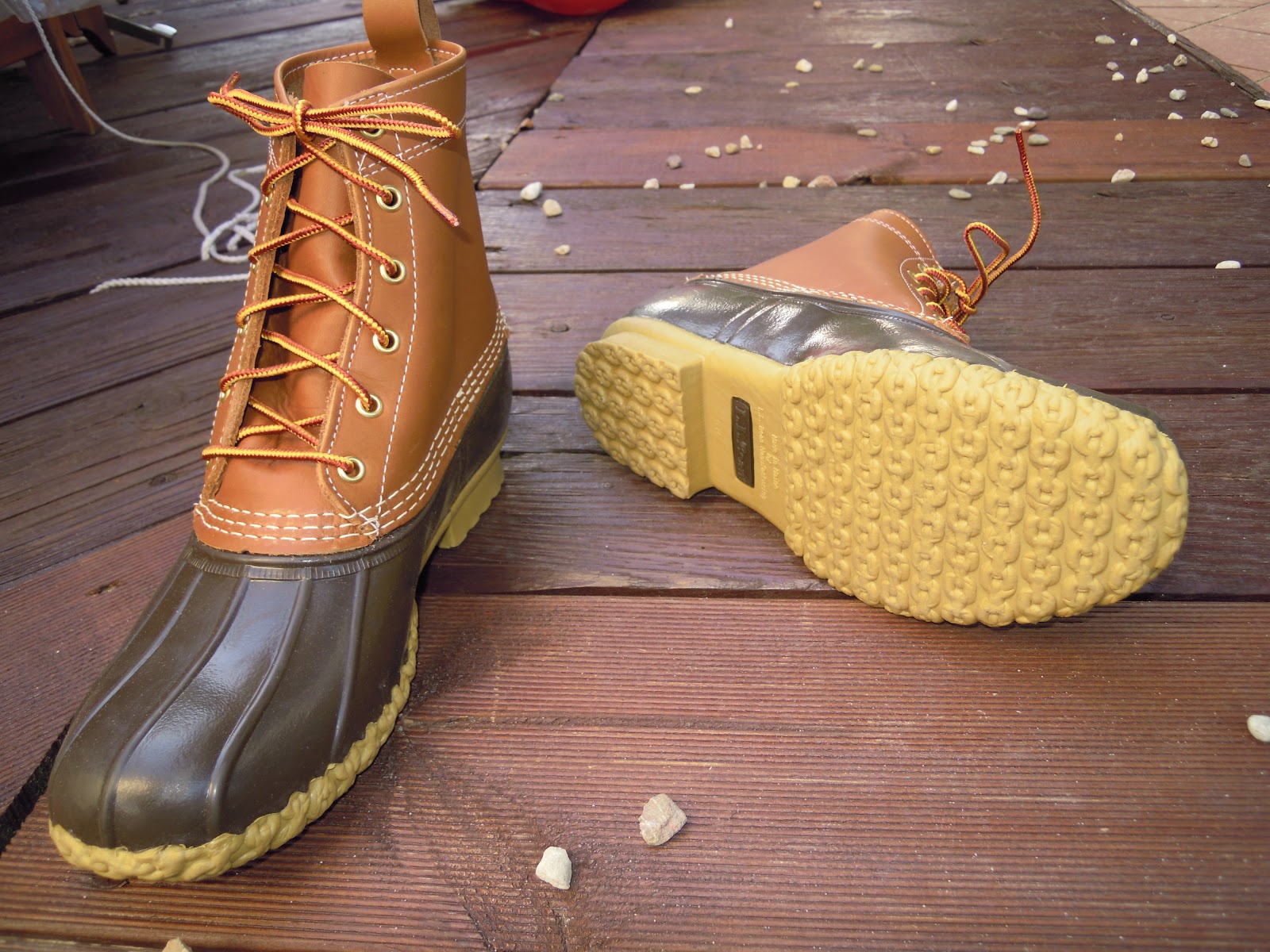 Inner City Style My Bean Boots by L.L. Bean arrived today!