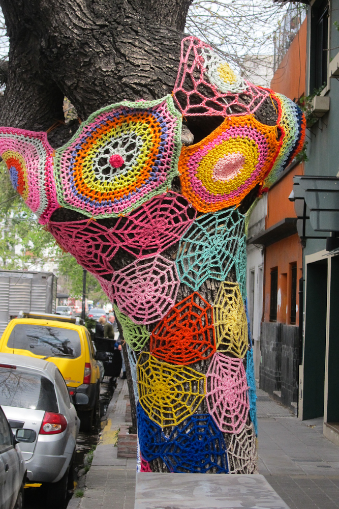 Laurie Jess Yarn Bombing Graffiti