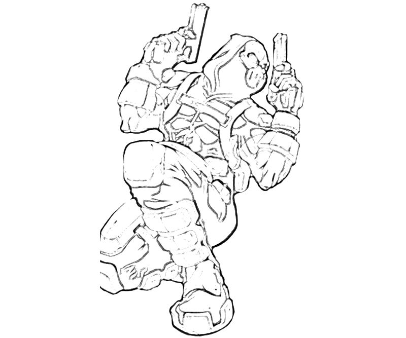 Marvel vs Capcom Taskmaster Coloring | Yumiko Fujiwara