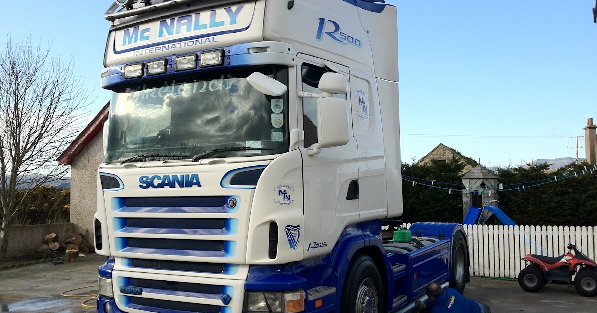 irish trucks Mcnally scania R500 05d39297