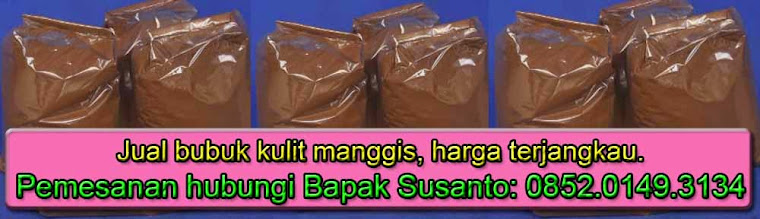 Jual bubuk kulit manggis - 0852.0149.3134