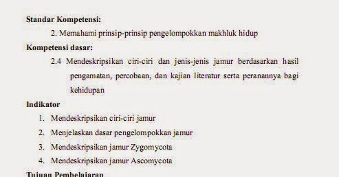Bahan Ajar Fungi Jamur Pustaka Pandani