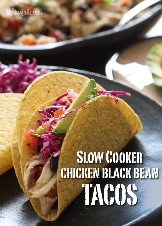 Recipes Slow Cooker Chicken Black Bean Tacos