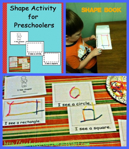 ReadySetRead Preschool Themes Shapes