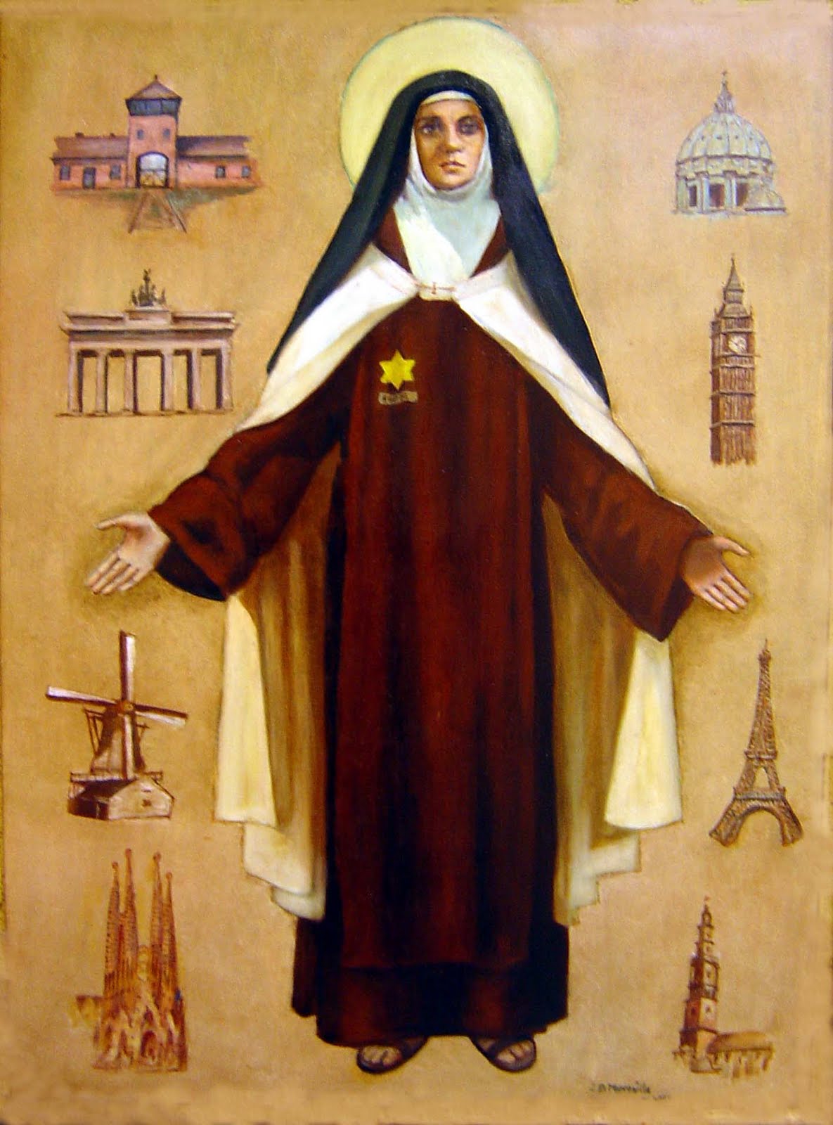 La Sacristía del Real 9 de Agosto, Santa Teresa Benedicta de la Cruz. O.C.D.