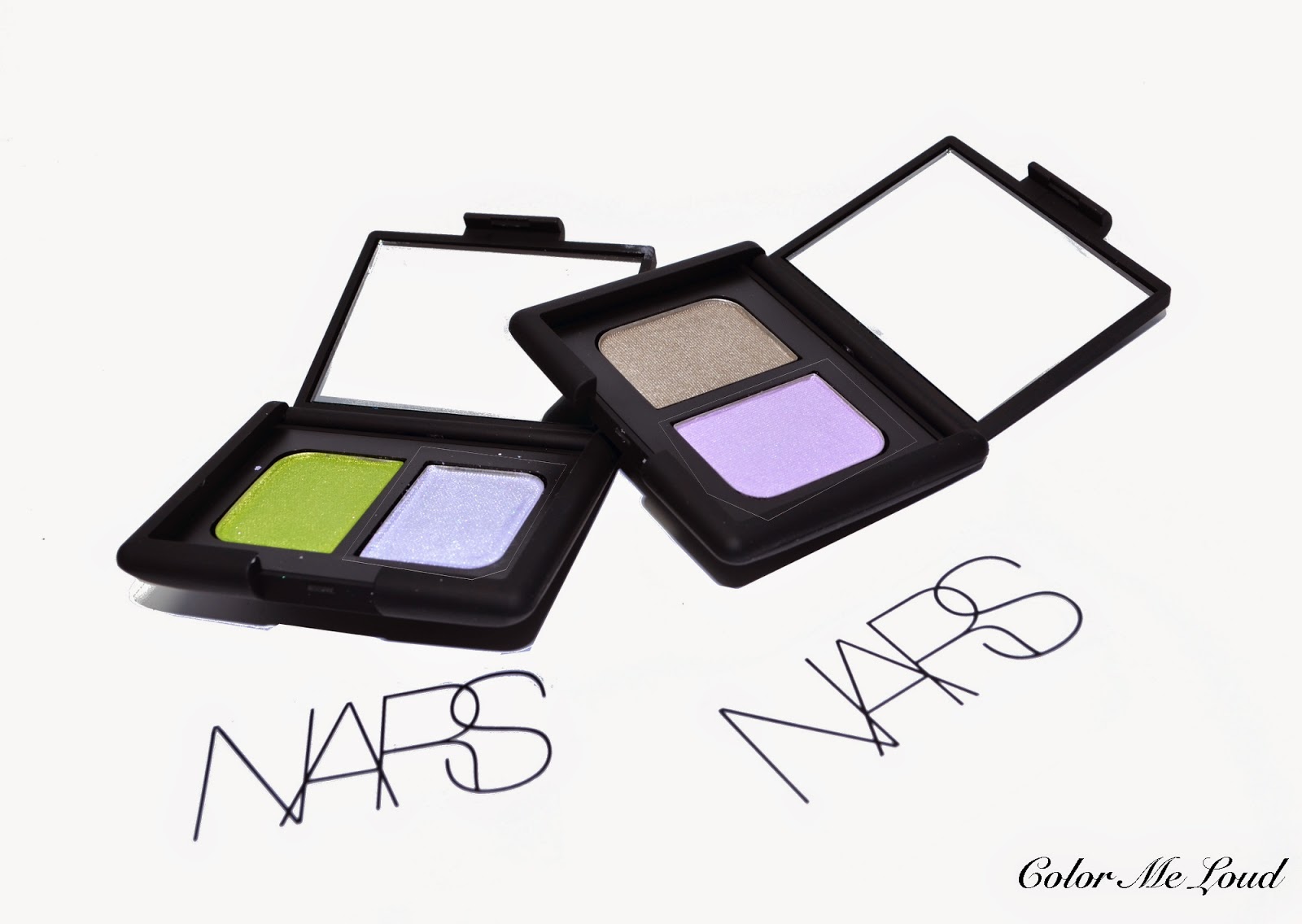 Nars Duo Eyeshadow Lost Coast and Tropical Princess for Summer 2014 Adult Swim Collection, Swatch, Review & FOTD