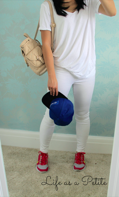 White on White Casual Chic Outfit IDea White on White Casual Chic Outfit IDea