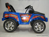3 Mobil Mainan Aki Pliko PK9128N Adventure dengan 2 Dinamo Motor