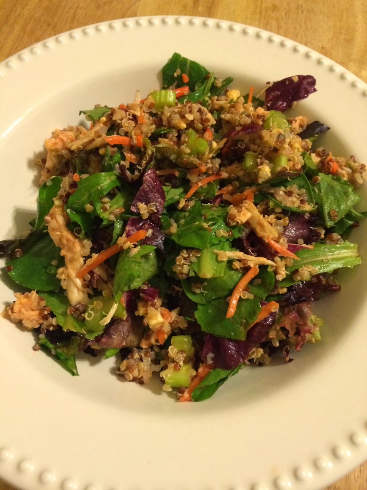 Little Cook in the Big City The Protein Bar Buffalo Salad